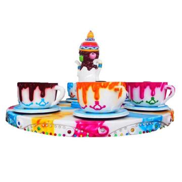 Fun Rotating Coffee Cup Amusement Ride