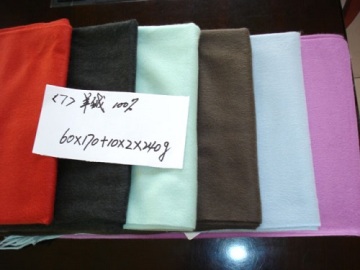 Pink black brown cashmere scarf