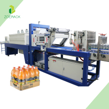 Automatic Bottle Packing Machine for Shrink Sleeves and Wraps