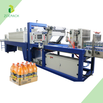Automatic Bottle Packing Machine for Shrink Sleeves and Wraps