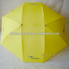 Fancy yellow double Lover umbrella XD-806
