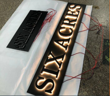 Backlit Channel Letters Signage Business Sign