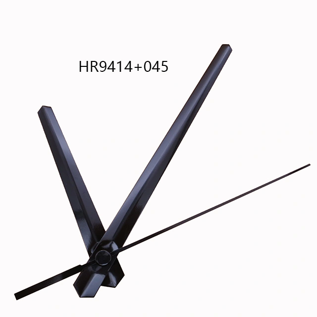 Hr9414 110 mm Black Customized Shape Clock Hands 045 Second Hand