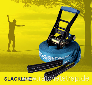 50mm Sports Slack Line Slickline with help line