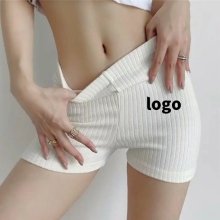 2024 Women's Stretch Booty Shorts: Casual Workout Drawstring Sweat Shorts