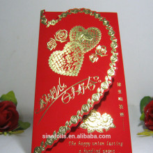 hot stamping foil for wedding card gold stamping greeting card foils stamping KURZ 220 GOLD