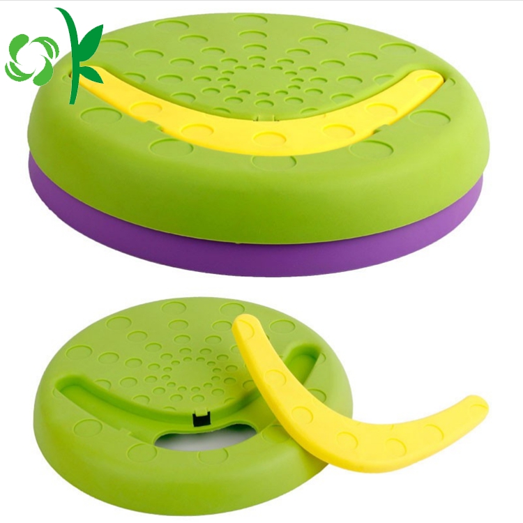 Detachable Silicone Dog Fly Disc Pet Frisbee Toys