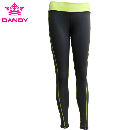 Pants di yoga pianura persunalizata