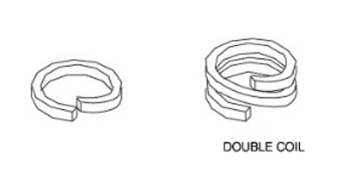 spring lock washer drawing