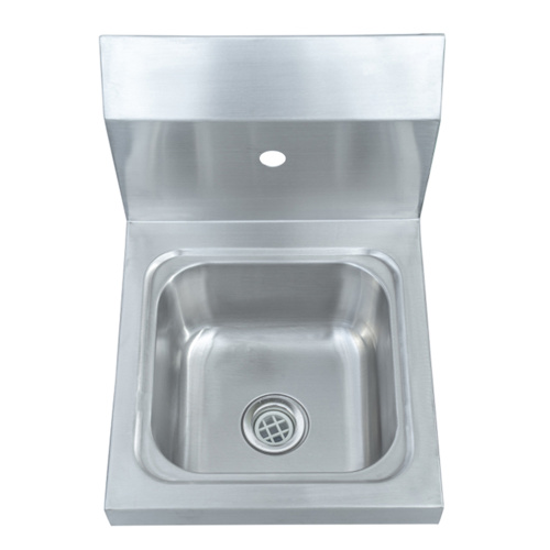 Dinding stainless hung basin