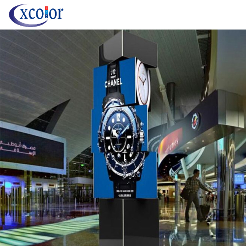 P6 Video Outdoor Avertising Spinning Led Display