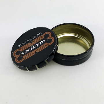 2018 Wholesale Metal Round Candy Tin Gift Tin Click Clack Tin Box