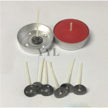 Roll edge aluminum empty tealight cups