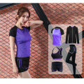 Ropa de deportes de los deportes de los sistemas completos del desgaste 5pcs de la yoga de las señoras