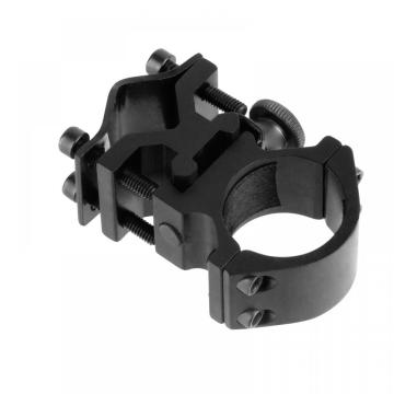 Flashlight Mount with Barrel Adapter Clamp Clip 20mmRail