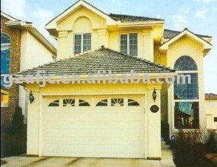 OKM garage doors,security sectional garage door,white color garage door,