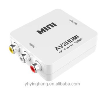 High-Definition AV to HDTV Converter & Multi-Display Splitter Box