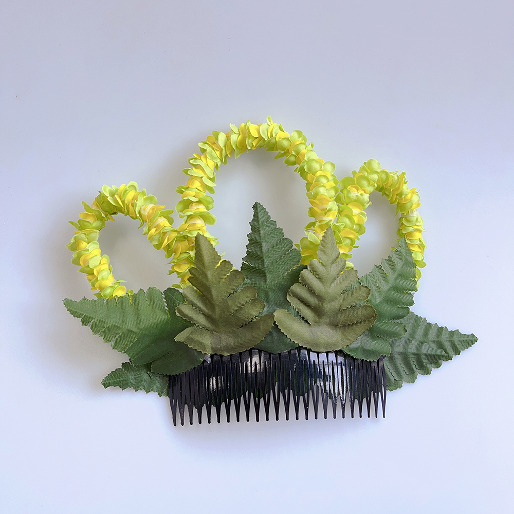 Kn Hc139 Flower Hair Comb