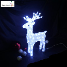 Fancy outdoor Christmas cheap solar reindeer lights for sale