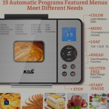 Compact Portable Bread Maker for Home Use