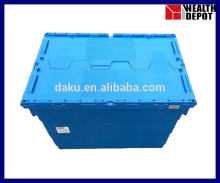 600x400x412mm 100% Recycled Plastic Storage Box with Lids