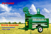 Machine for cleaning grain and tree and cotton seeds with achieving accuracy