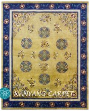8'x10' Traditional Handmade Antique Tibetan Rug
