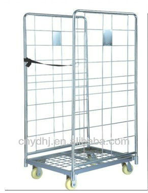 storage roll container trolley