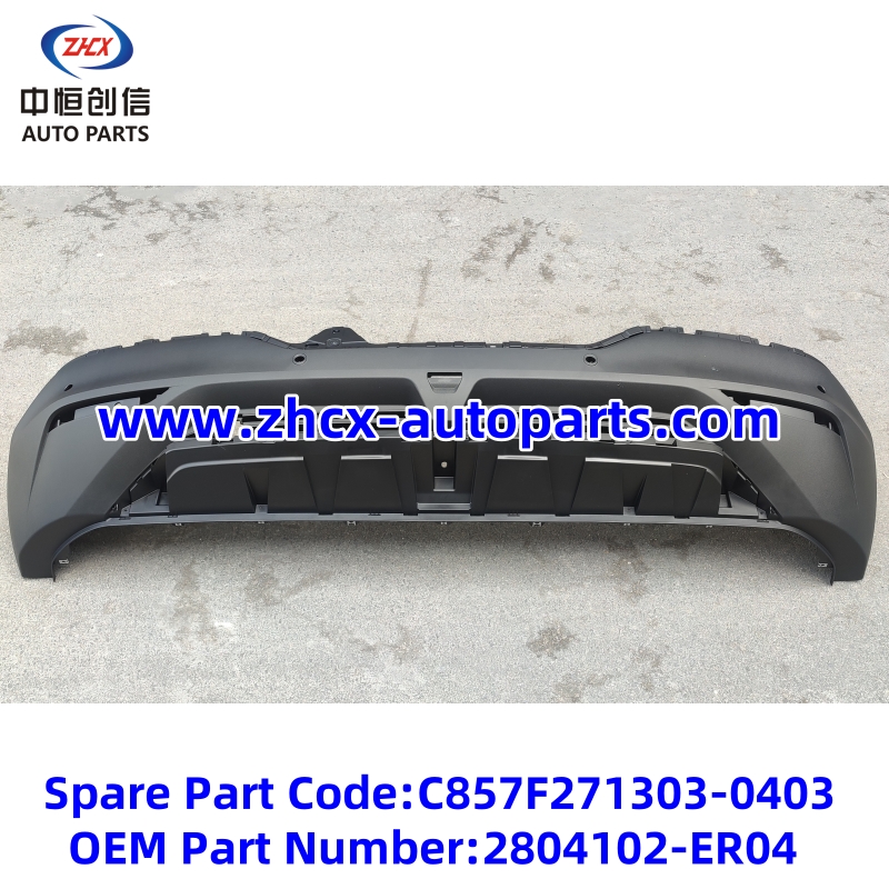 Dolní tělo zadního nárazníku pro Changan Deenal S05 Rear bumper lower body for changan Deepal S05