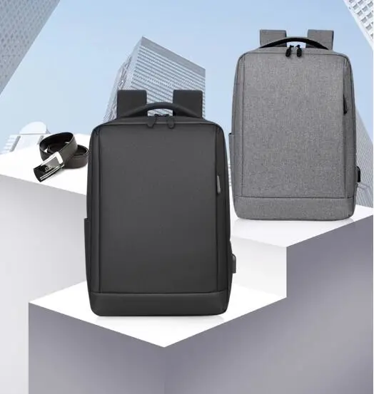 Hot Selling Brand Waterproof USB Charging Bagpack Notebook Back Pack USB Charger Port Laptop Backpack for Men