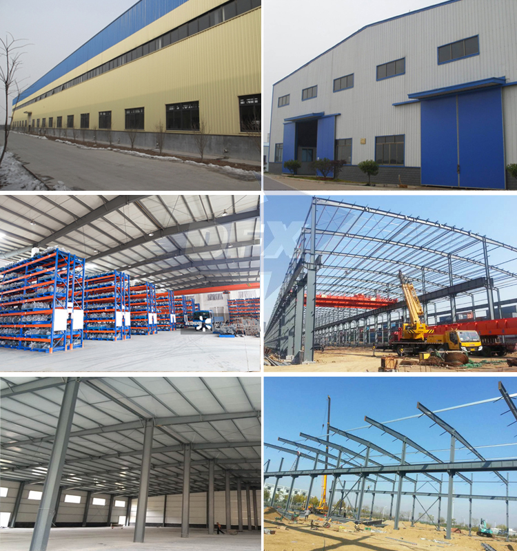 Cheap Chinamultifunctional Prefabricated Steel Metal Building Factory Shed Galvanized Prefab Workshop