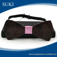 Fashionable party wooden bow tie ,bow tie packaging box