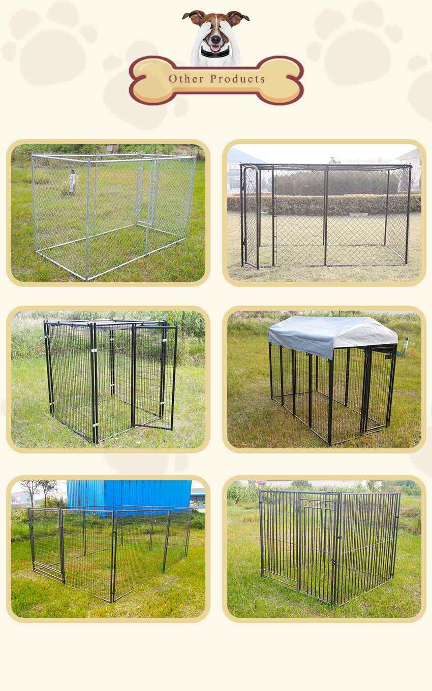 chain link dog kennel&welded dog kennel