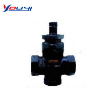 X43W Cast Iron Flange Two-Way Plug Valve