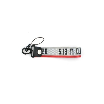 Aangepaste mooie paspoort lanyard met logo patroon