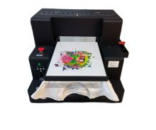 A3 L805 L1800 DTF/DTG Flatbed Automatic Printer for Large Format Direct to Clothing Fabric with White Ink Mixer