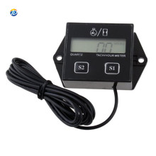 LCD Digital Tachometer and Hour Meter for Motorcycles, Boats, and Motocross