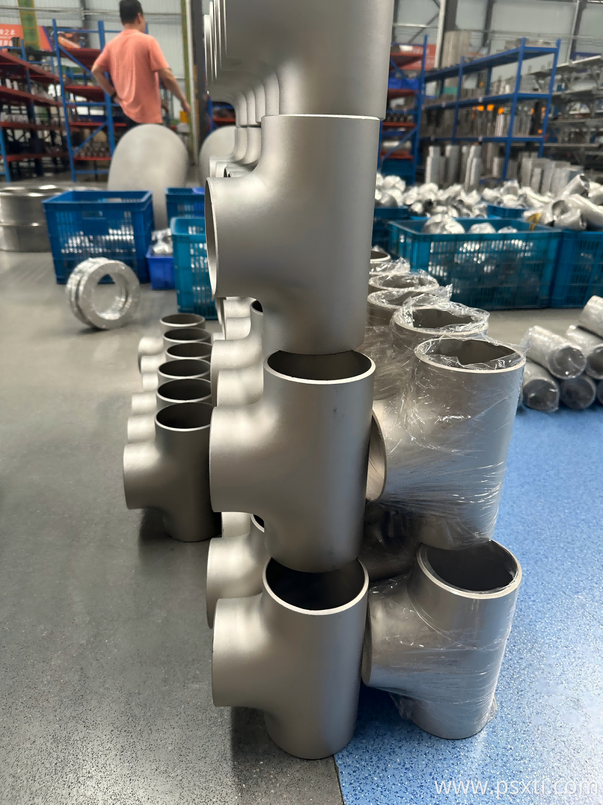 High Performance Grade 5 Titanium Elbow Tee Industrial Pipe Fittings