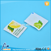 Hot selling inflight non-woven fabrics wet towel and paper napkin set