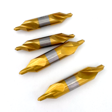 Professional Metalworking Drill Bit: High-Speed Steel with TiN Coating for Enhanced Performance in Metal Center Drilling