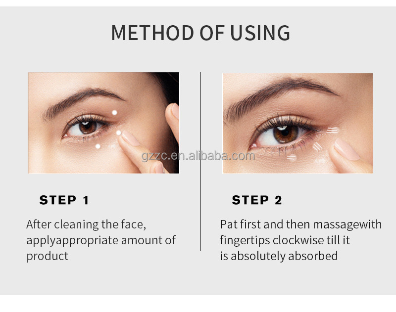 20g eye cream private label for dark circles eye bags removal eye cream