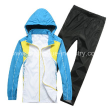 polyester and spandex dr fit material for the sports jackets with sportsman new design