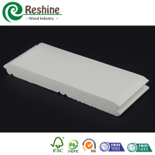 Home Decoration Used White Color PVC Flooring Moulding