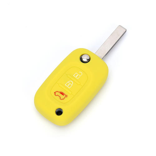Silicone remote key cover for renault kwid