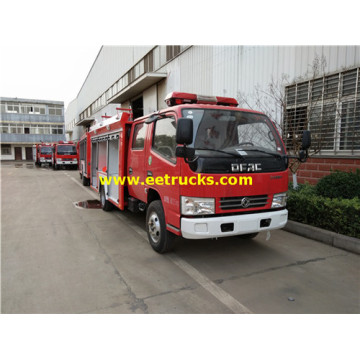 Camiones de bomberos de Dongfeng 6 CBM Airport