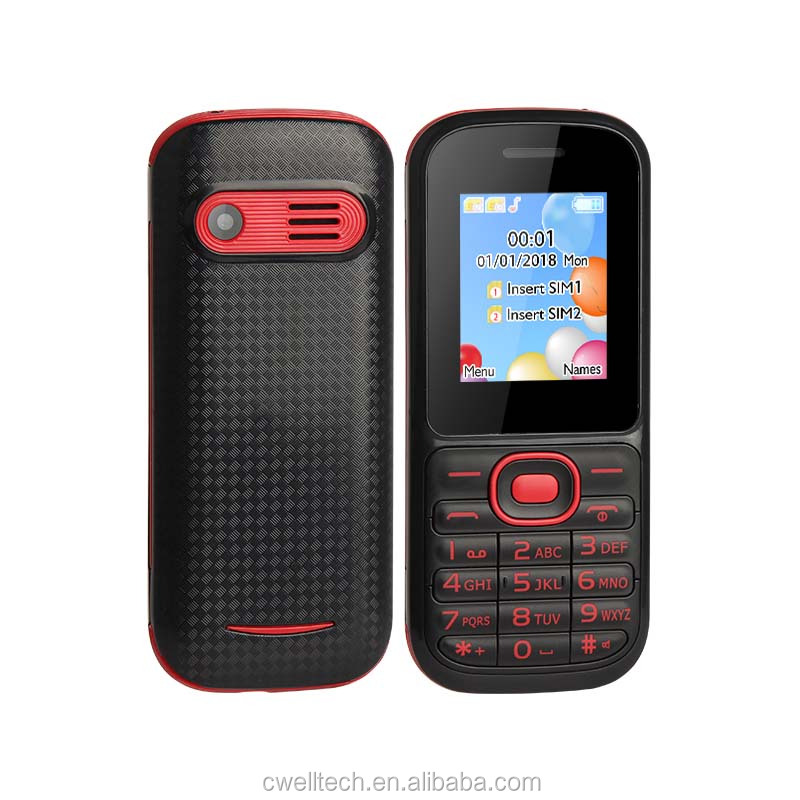 In Stock Wholesale 1.77 inch Dual SIM Card Quad Band GSM China Cheap Mobile Phone