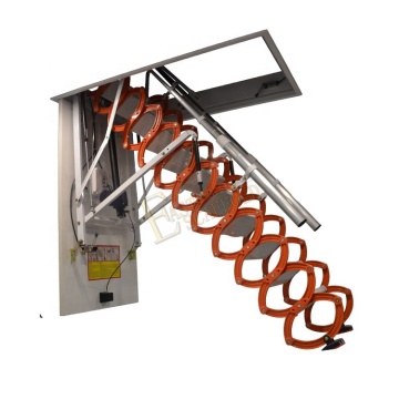 Custom Made Indoor Electric Folding Loft Attic Ladders with Handrails