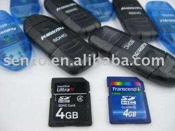 SDHC High Speed Card Reader / Memory card
