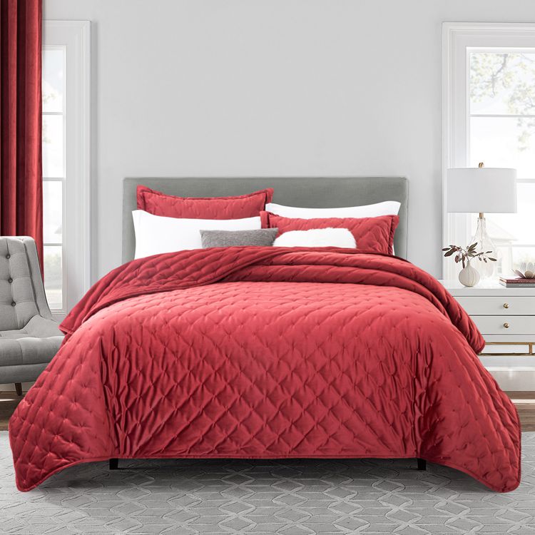 Velvet Microfiber Bedspreads