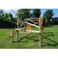 Jeu de structure d&#39;escalade en plein air pour cordes pour enfants